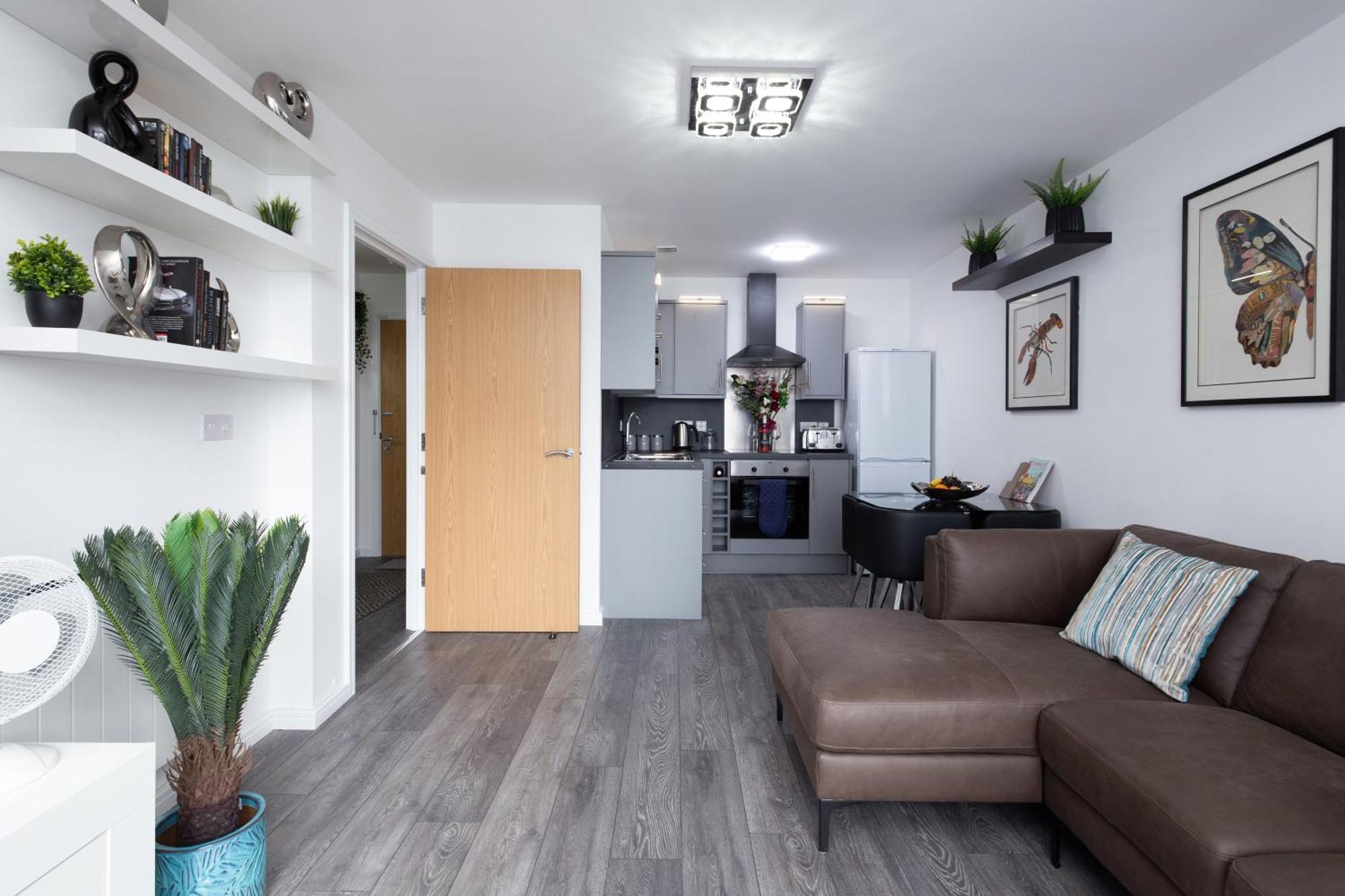 The East Retreat Apartment แมนเชสเตอร์ ภายนอก รูปภาพ